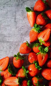 Preview wallpaper strawberries, berries, fruits, ripe