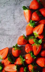 Preview wallpaper strawberries, berries, fruits, ripe