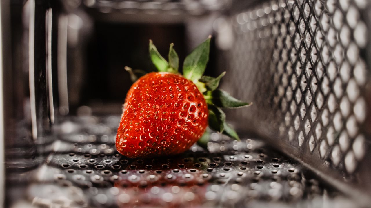 Wallpaper strawberries, berry, fruit