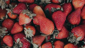 Preview wallpaper strawberries, red, ripe, berries, fresh