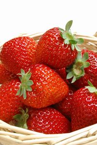 Preview wallpaper strawberry, basket, ripe, fresh