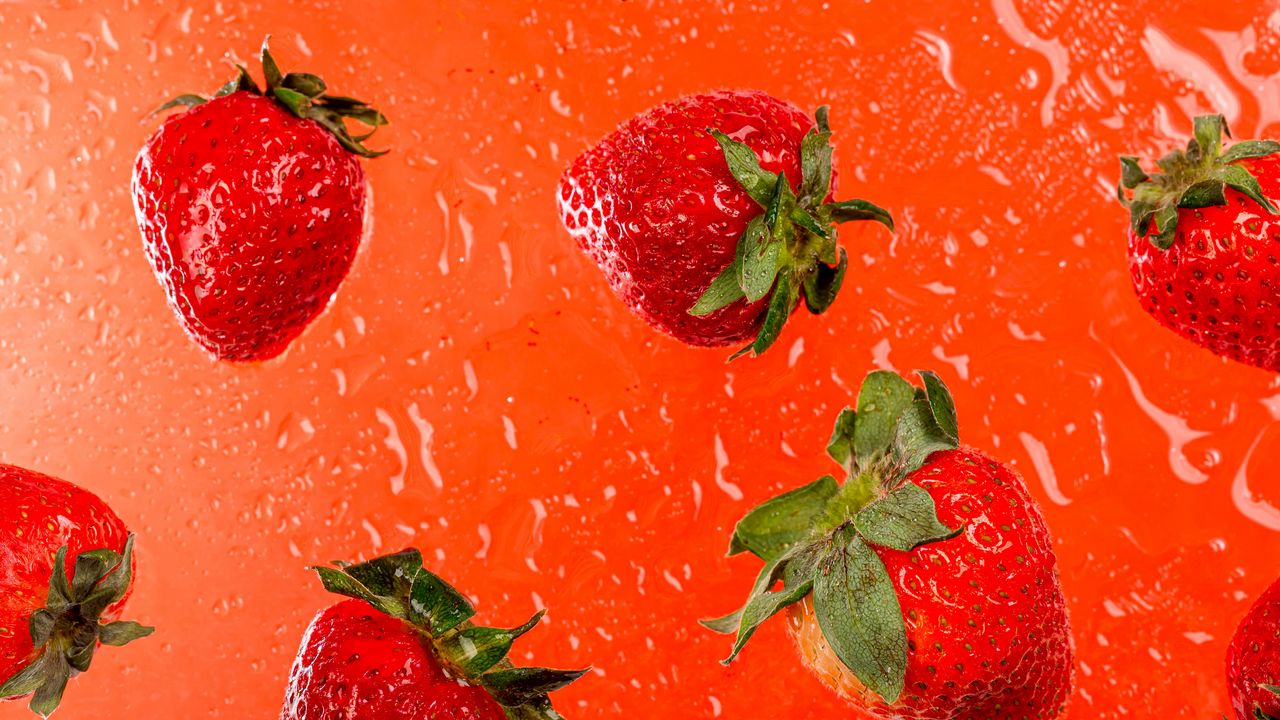 Wallpaper strawberry, berries, fruit, fresh, red
