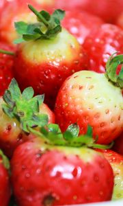 Preview wallpaper strawberry, berry, vitamins