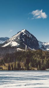 Preview wallpaper strba tarn, slovakia, mountains, lake