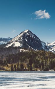 Preview wallpaper strba tarn, slovakia, mountains, lake