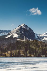 Preview wallpaper strba tarn, slovakia, mountains, lake