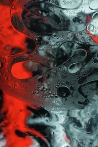 Preview wallpaper streaks, fluid, bubbles