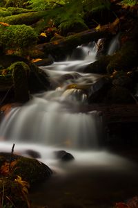 Preview wallpaper stream, cascade, long exposure, stones