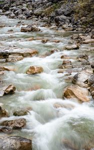 Preview wallpaper stream, cascade, stones, nature