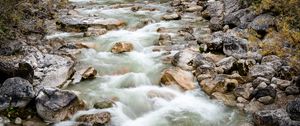 Preview wallpaper stream, cascade, stones, nature