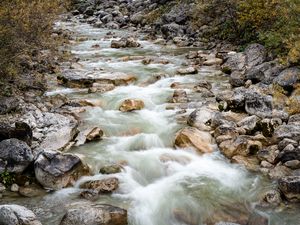 Preview wallpaper stream, cascade, stones, nature