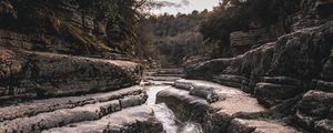 Preview wallpaper stream, river, landscape, course, rocks, nature