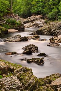 Preview wallpaper stream, stones, rocks, nature