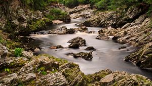 Preview wallpaper stream, stones, rocks, nature