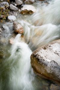 Preview wallpaper stream, water, stones, nature, pebbles