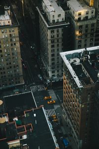 Preview wallpaper street, buildings, aerial view, rooftops, cityscape, new york