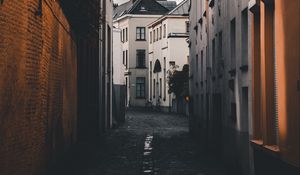 Preview wallpaper street, buildings, architecture, city, facades