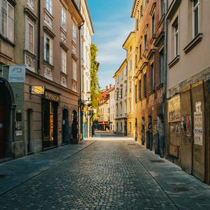 Preview wallpaper street, buildings, road, architecture, city