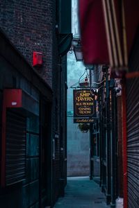 Preview wallpaper street, buildings, signboard, city, architecture