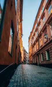 Preview wallpaper street, facade, buildings, city