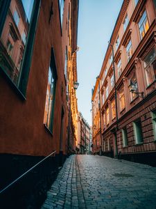 Preview wallpaper street, facade, buildings, city