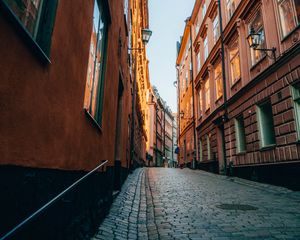 Preview wallpaper street, facade, buildings, city