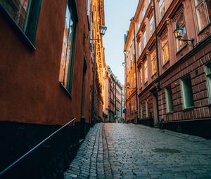 Preview wallpaper street, facade, buildings, city