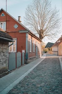 Preview wallpaper street, houses, buildings, road