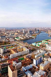 Preview wallpaper street, karl liebknecht, view, ekaterinburg, russia