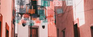 Preview wallpaper street, napkins, architecture, mexico