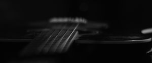 Preview wallpaper strings, guitar, black