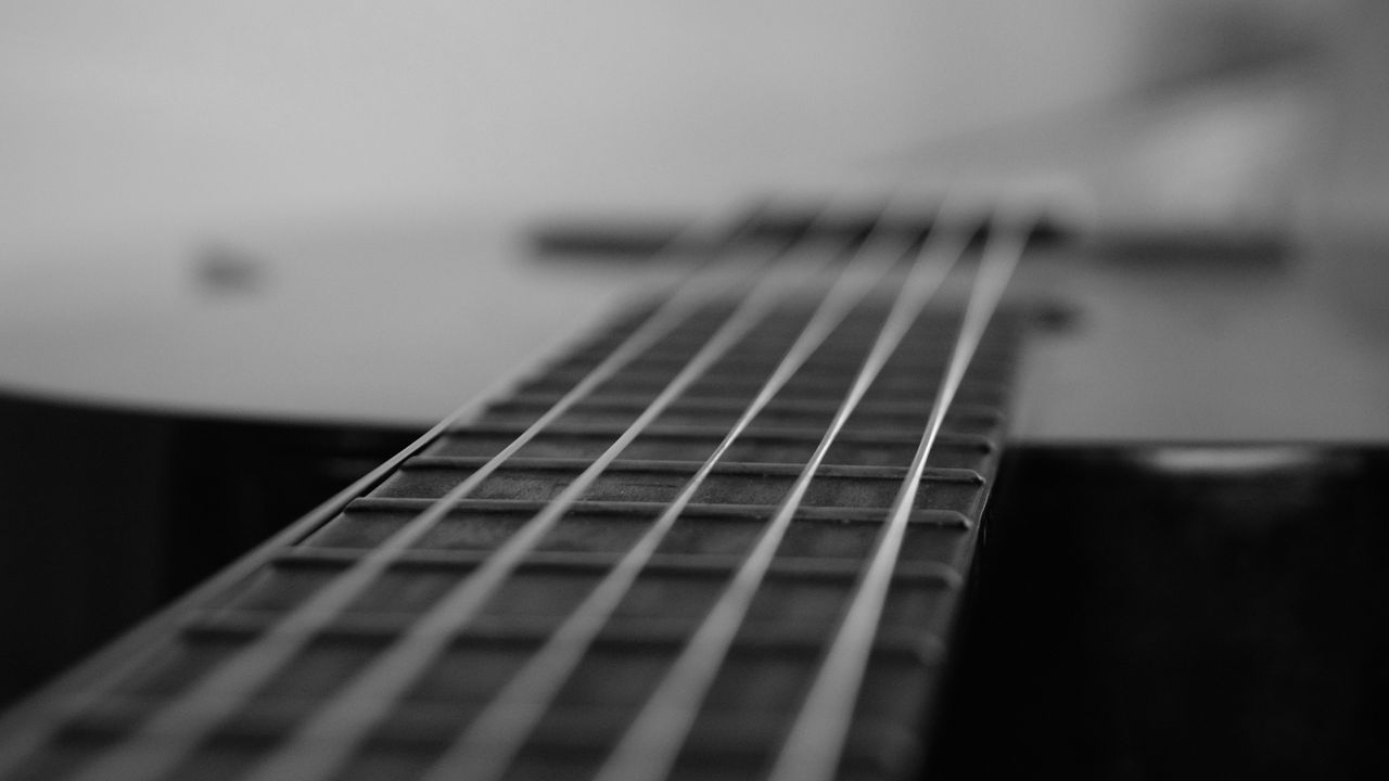 Wallpaper strings, guitar, macro, music