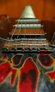 Preview wallpaper strings, macro, guitar, electric guitar, music