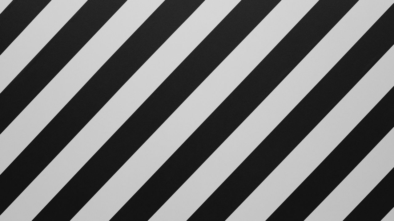 Wallpaper strip, line, bw, obliquely, black, white