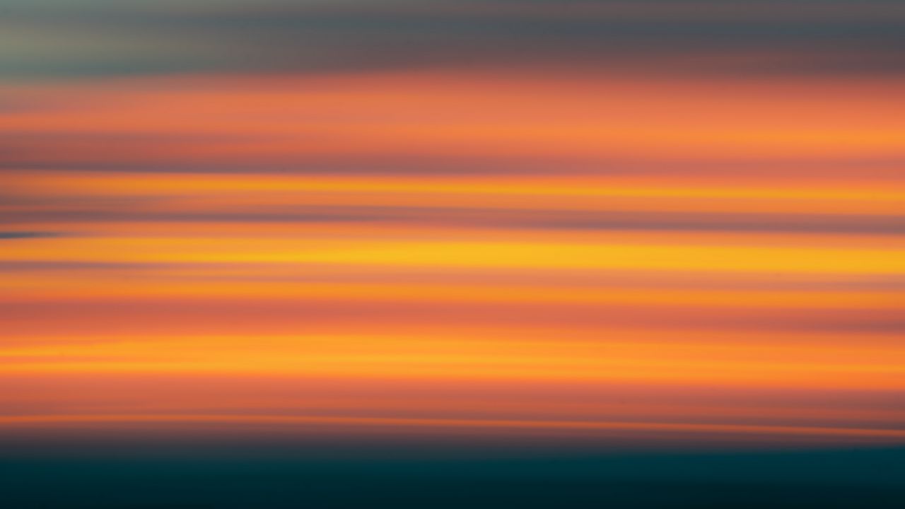 Wallpaper stripes, blur, gradient, sunset, bright