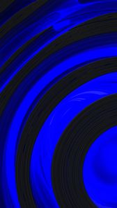 Preview wallpaper stripes, circles, dots, abstraction, black, blue