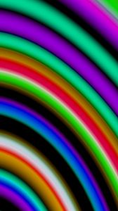 Preview wallpaper stripes, colorful, abstraction, blur
