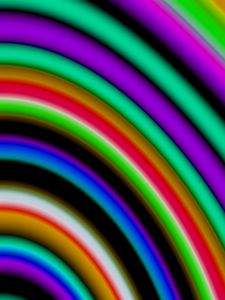 Preview wallpaper stripes, colorful, abstraction, blur