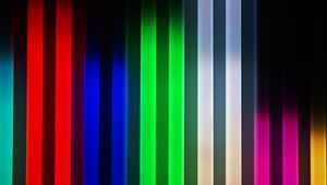 Preview wallpaper stripes, colorful, lines, backlight