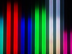 Preview wallpaper stripes, colorful, lines, backlight