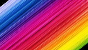 Preview wallpaper stripes, colorful, rainbow, obliquely