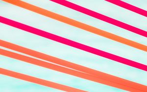 Preview wallpaper stripes, colorful, texture, sky