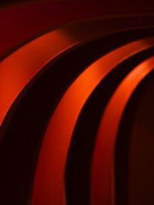Preview wallpaper stripes, curves, shadows, abstraction, red