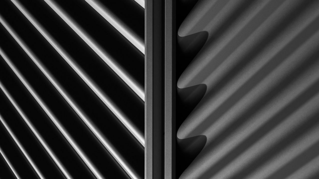 Wallpaper stripes, diagonal, bw, surface