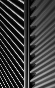 Preview wallpaper stripes, diagonal, bw, surface