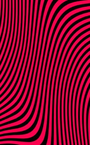 Preview wallpaper stripes, distortion, abstraction, pink