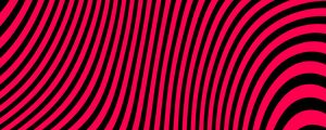 Preview wallpaper stripes, distortion, abstraction, pink