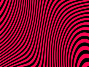 Preview wallpaper stripes, distortion, abstraction, pink