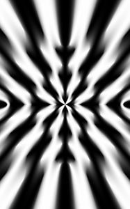 Preview wallpaper stripes, distortion, abstraction, black and white