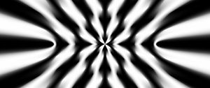 Preview wallpaper stripes, distortion, abstraction, black and white